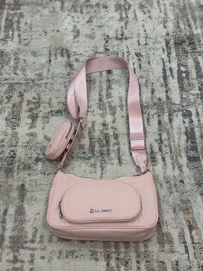 Lululemon Pink Crossbody Bag with Coin Pouch- Limited Edition